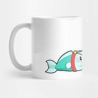 Penguin Fish Mug